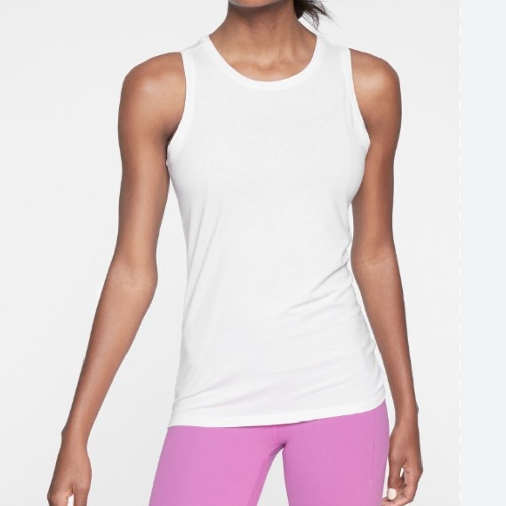 Athleta Essence Vital Tank - Size Medium - White - NWT